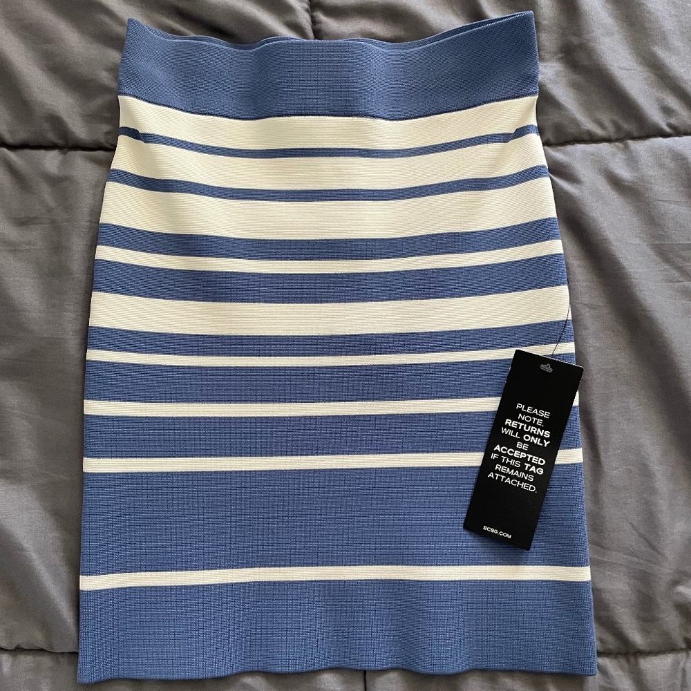 BCBG bandage mini skirt
